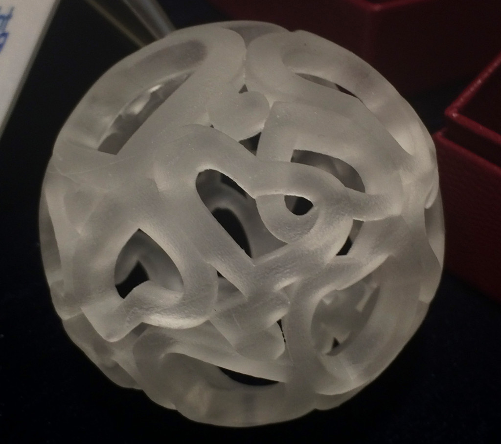 光学造形3Dプリンター Nobel1.0での造形物