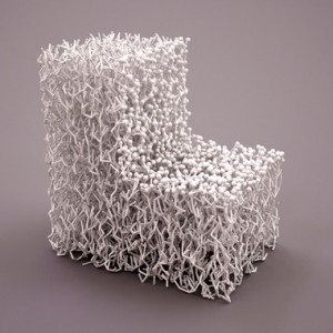 フランシス・ビトーニの3Dプリント椅子