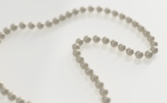 Fusion360で作った真珠のネックレス