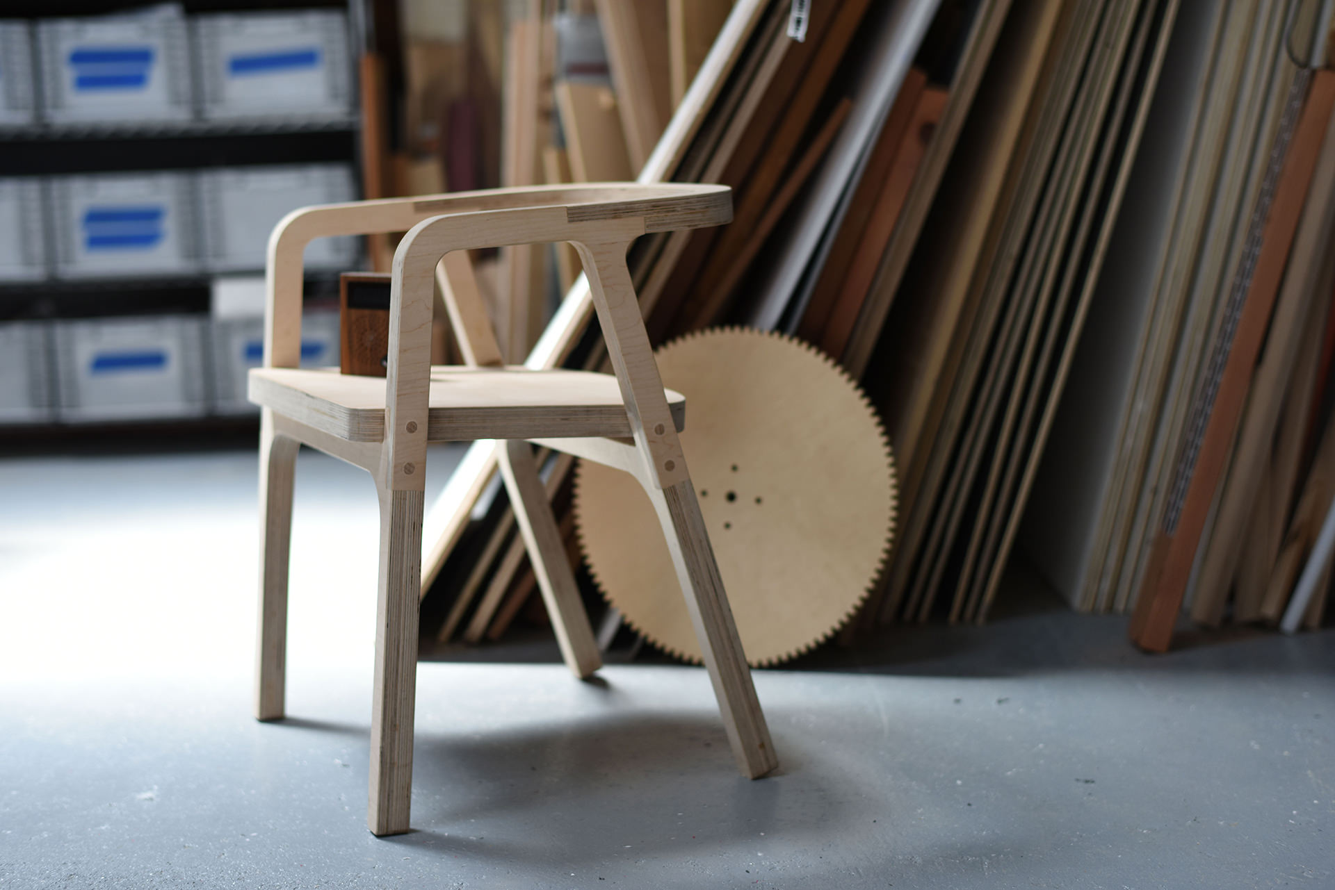 SHAPER　ORIGINで作った椅子