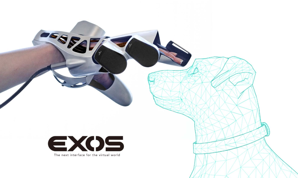 VR用外骨格型デバイスEXOS（エクソス）