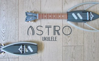 「Astro」は折りたたみ式のウクレレ