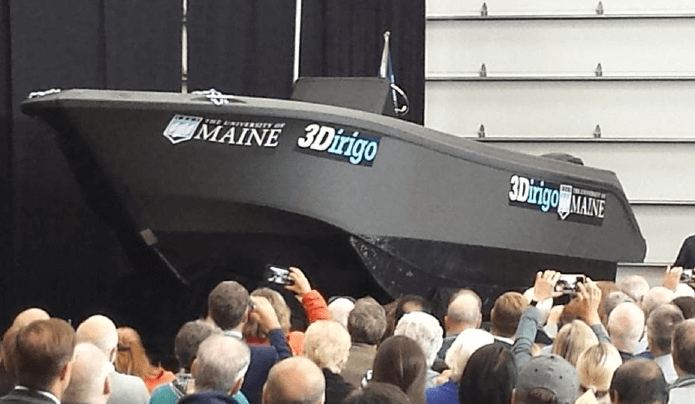 世界最大の3Dプリントボート