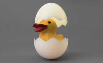 egg26 3Dロゴの完成